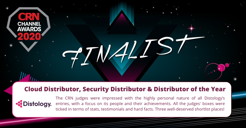 Distology finalist - CRN Awards