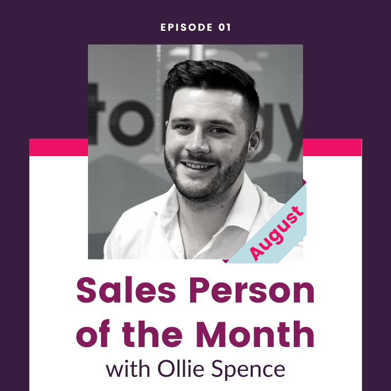 Sales Person of the Month - Ollie Spence