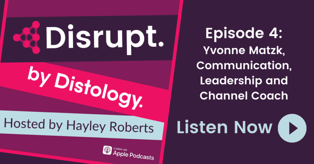 Listen now to Episode 4 of Disrupt with Hayley