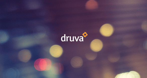 A photo of the Druva logo.